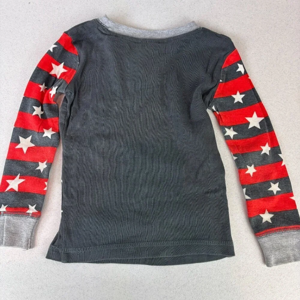Mini Boden Glow in the Dark Bat Long John Pajamas 3